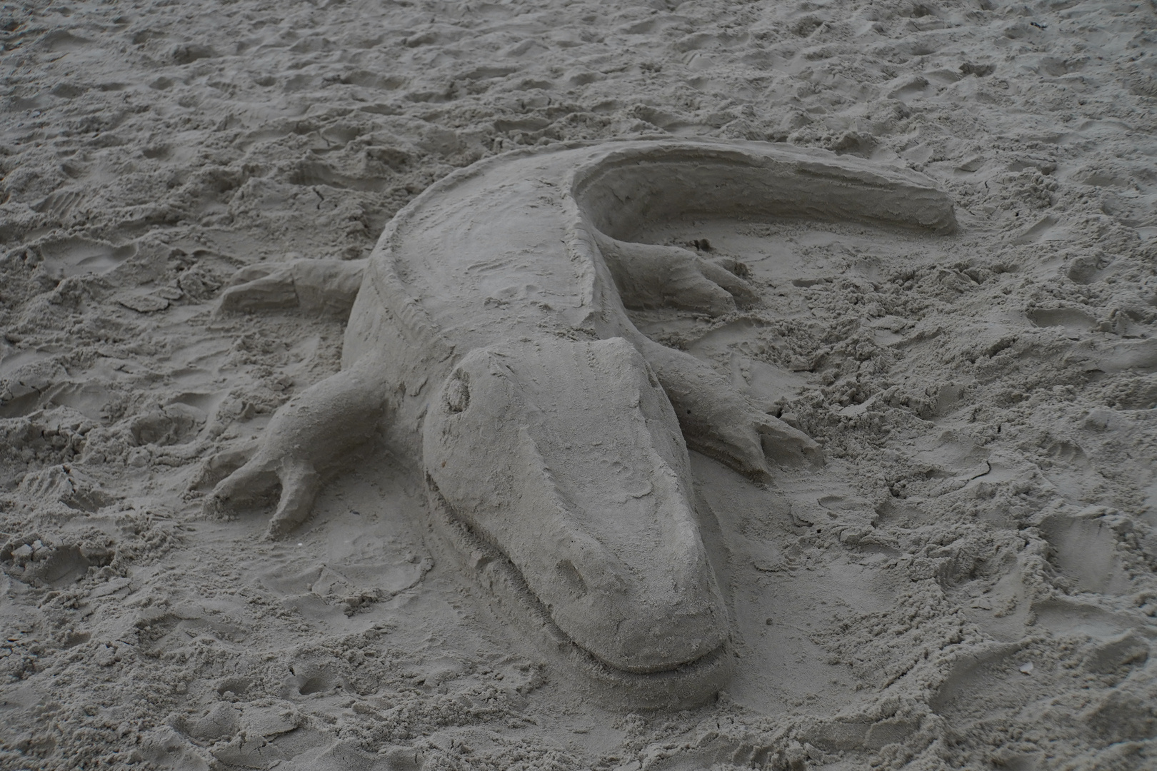 Wangerooge, der große Sandkasten, ...