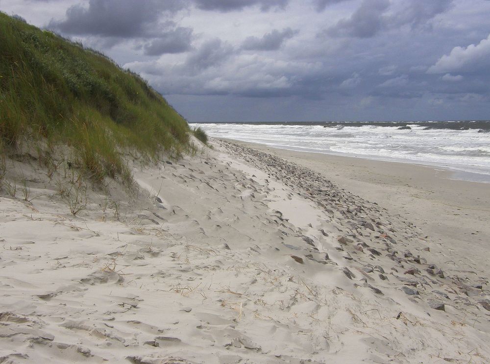 Wangerooge, kurz vor Starkregen