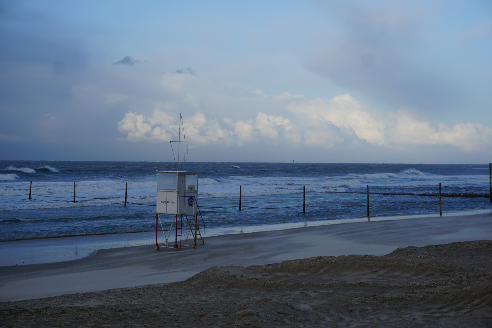 Wangerooge Ruhe vor dem Sturm