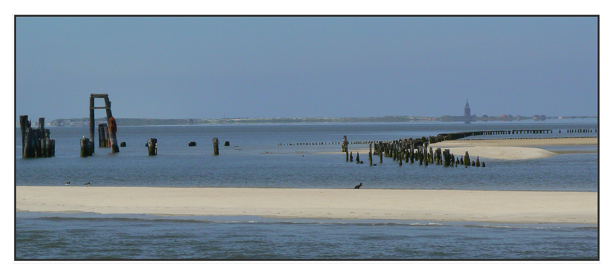 Wangerooge über den Sänden der blauen Balje