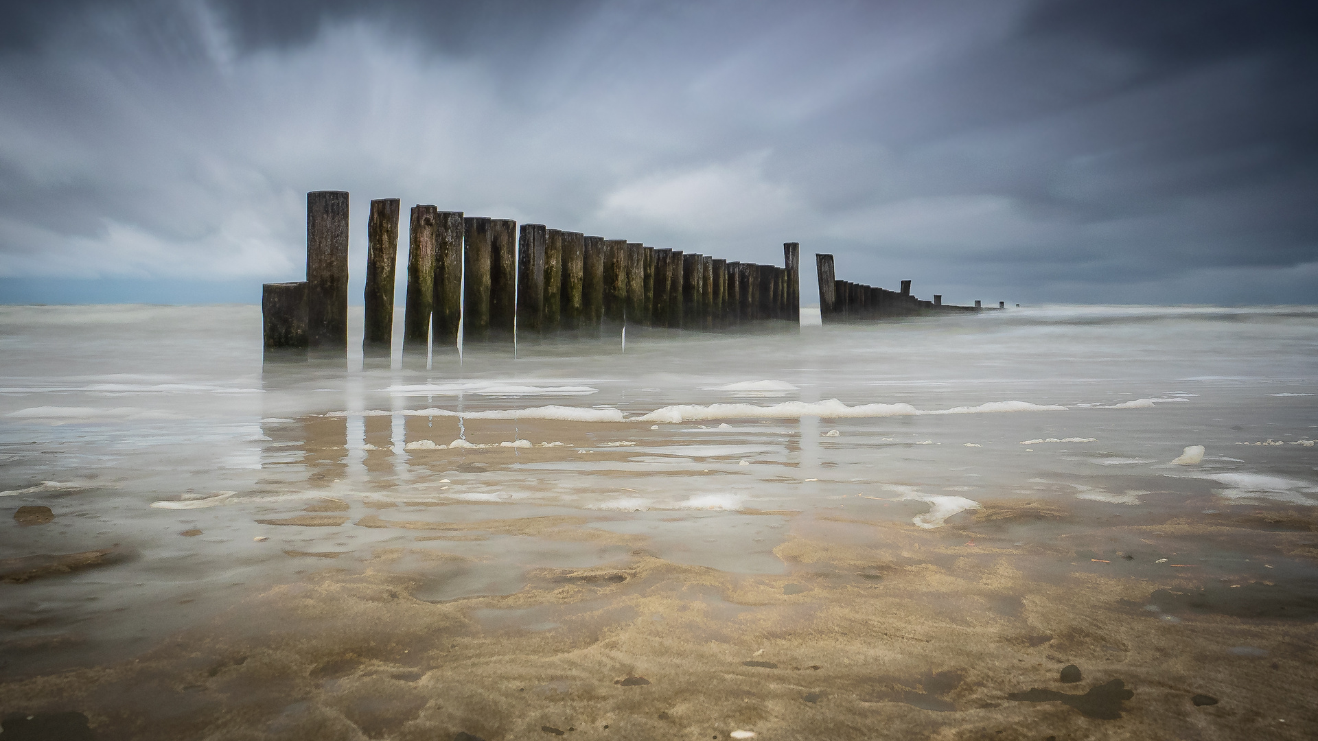 Wangerooge überflutet