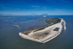 Wangerooge von oben 1,....