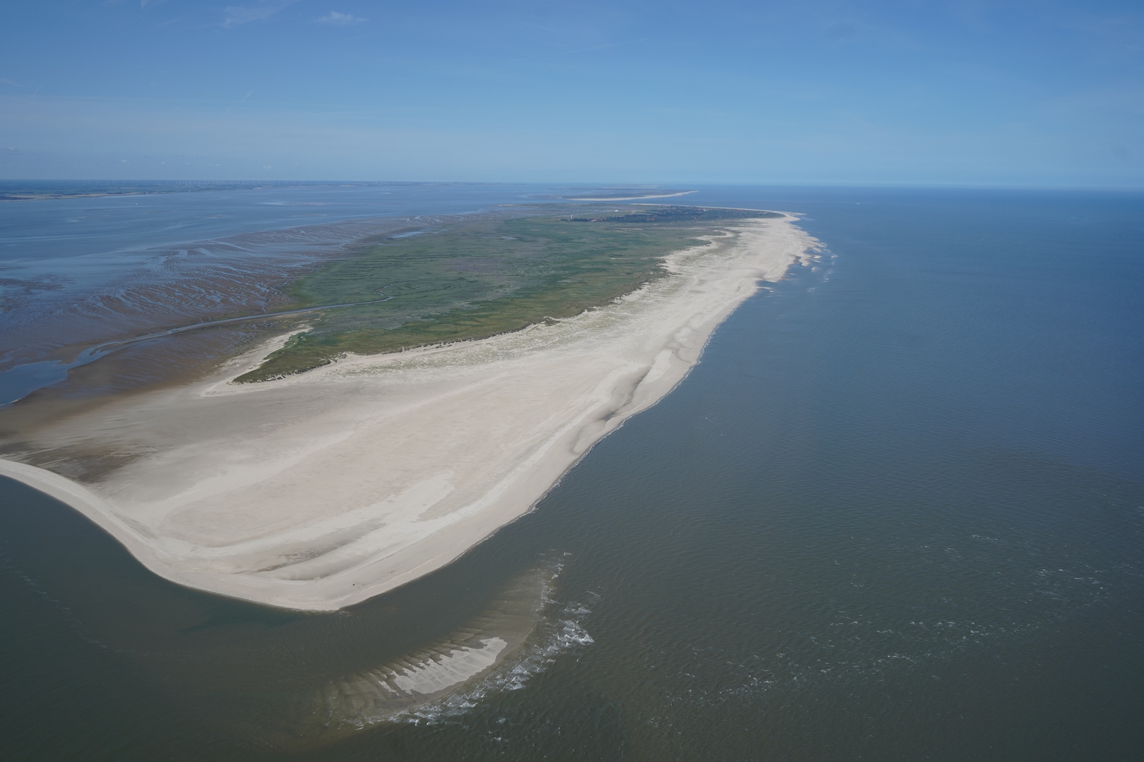 Wangerooge von oben