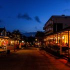 Wangerooger Dorf am Abend