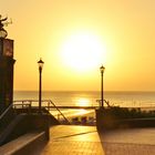 Wangerooger Seepromenade im Morgen