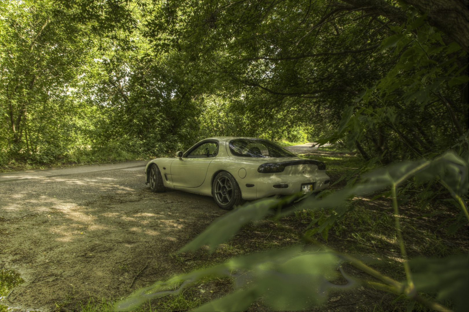 Wankel Taxi am Wegesrand