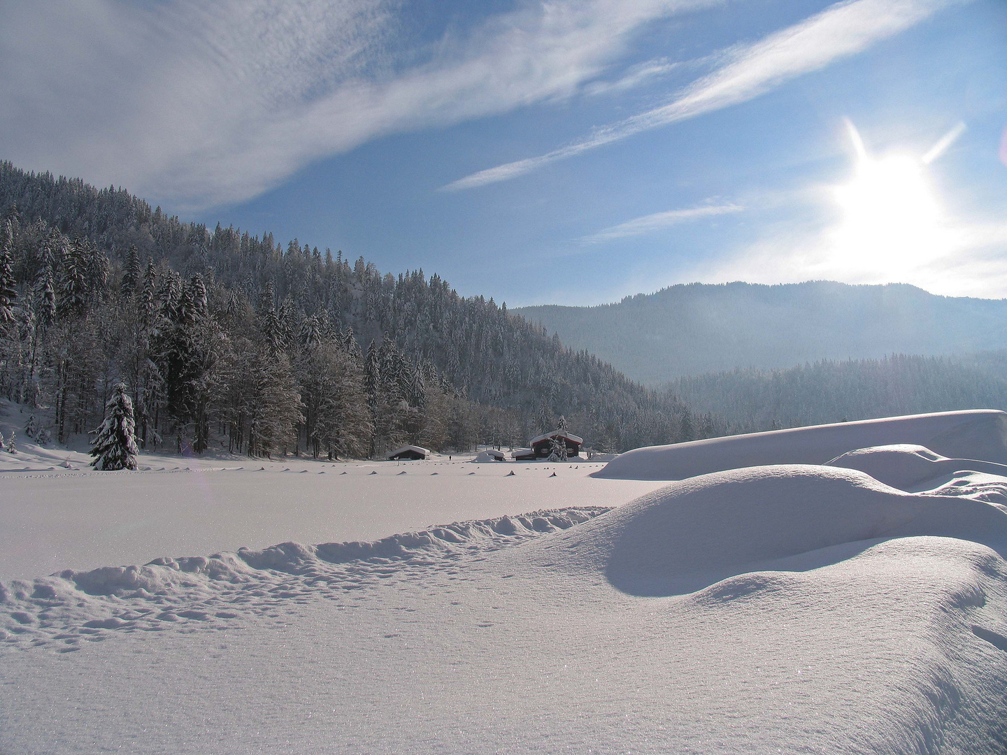Wann Gefriert Wasser Zu Eis Foto Bild Jahreszeiten Winter