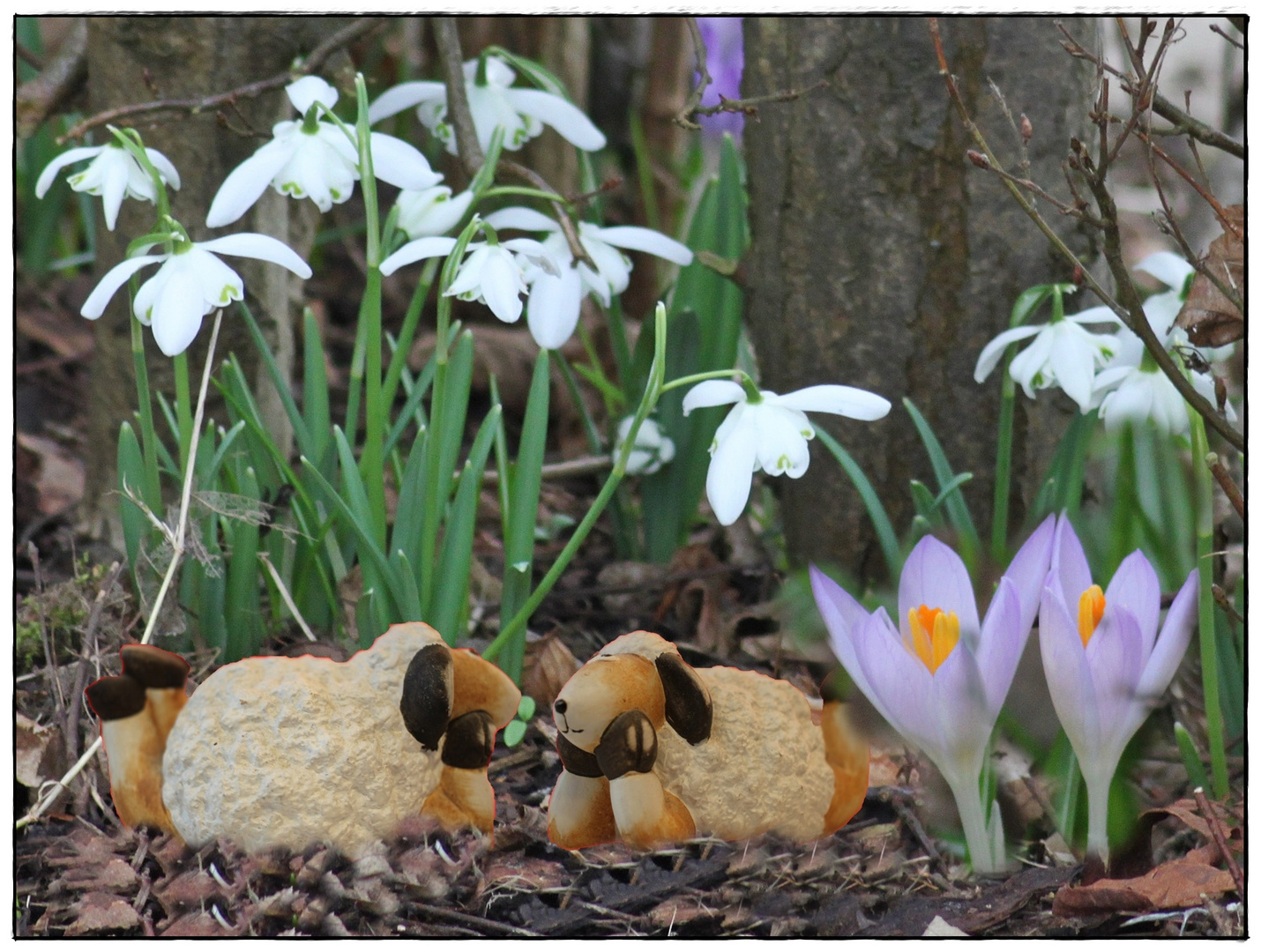 " Wann hast Du gesagt ist Ostern?"