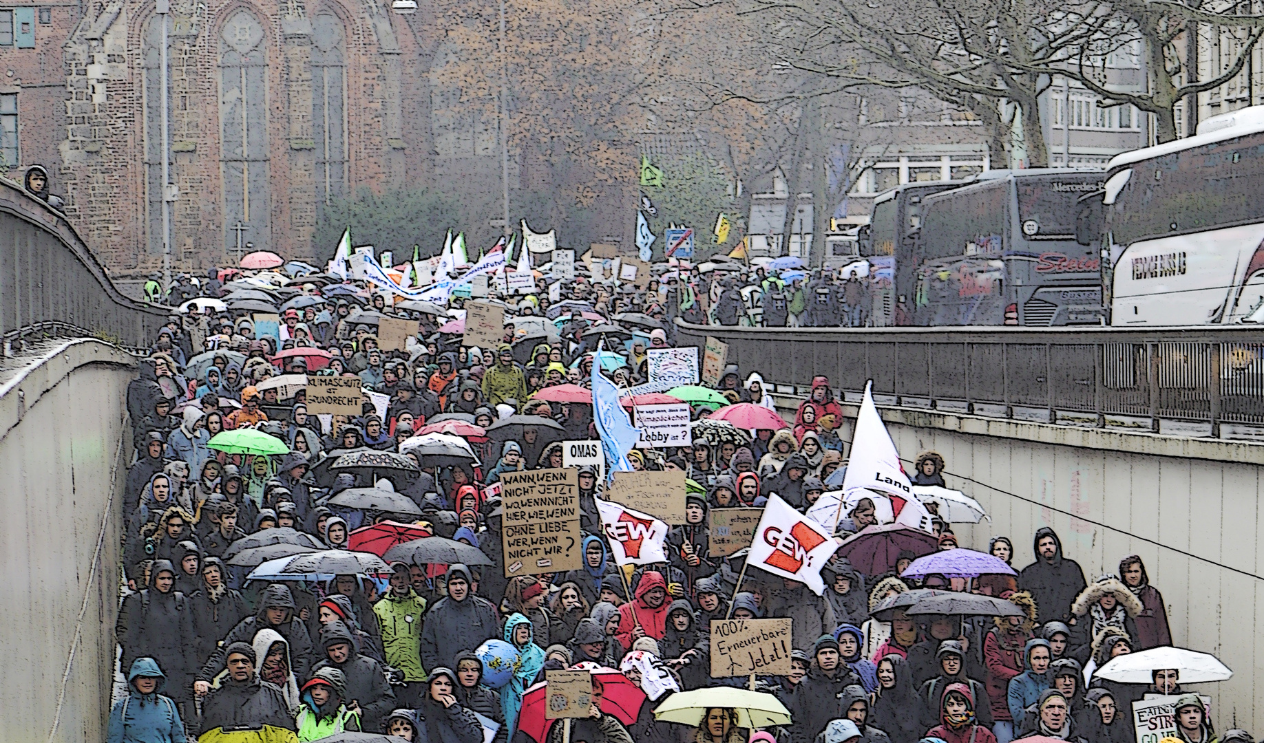 wann wenn nicht jetzt - klimastreik bremen november 2019