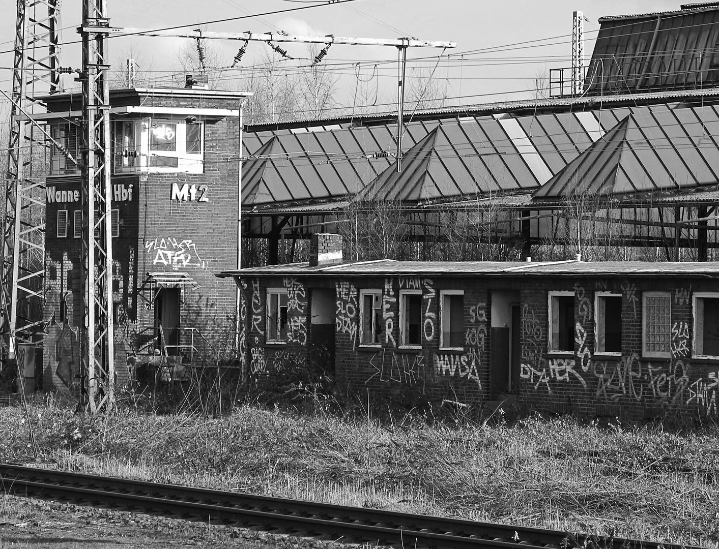 Wanne Eickel Hbf Ii Foto Bild Verkehr Hauptbahnhof Stellwerk Bilder Auf Fotocommunity
