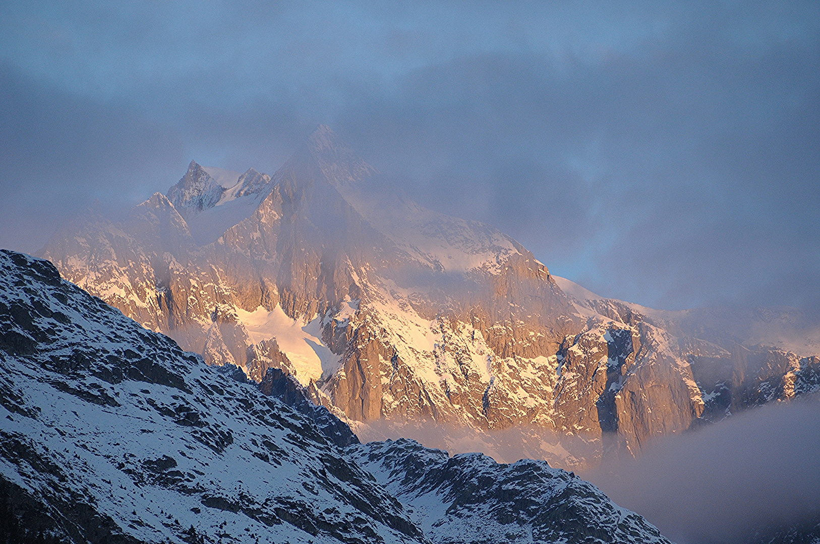 Wannenhorn im Nebel 2