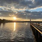 Wannsee am Abend