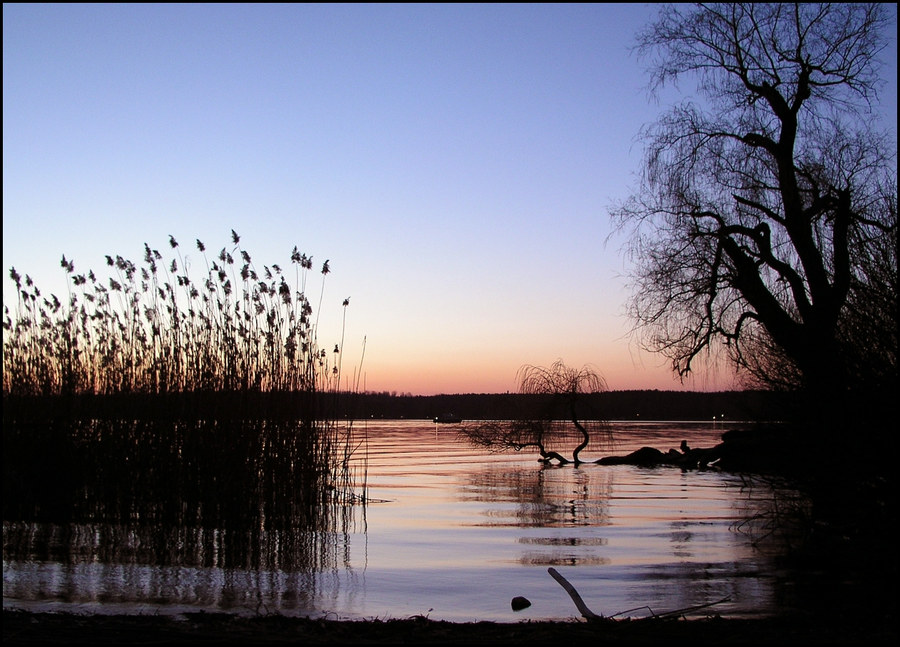 Wannsee am Abend