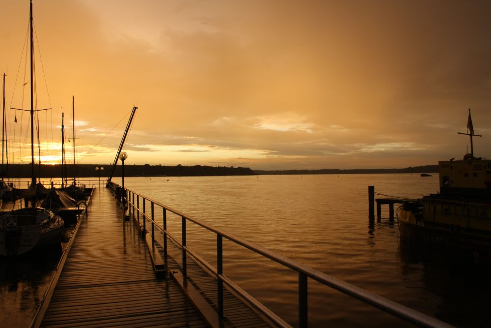 Wannsee Berlin - Sonnenuntergang!