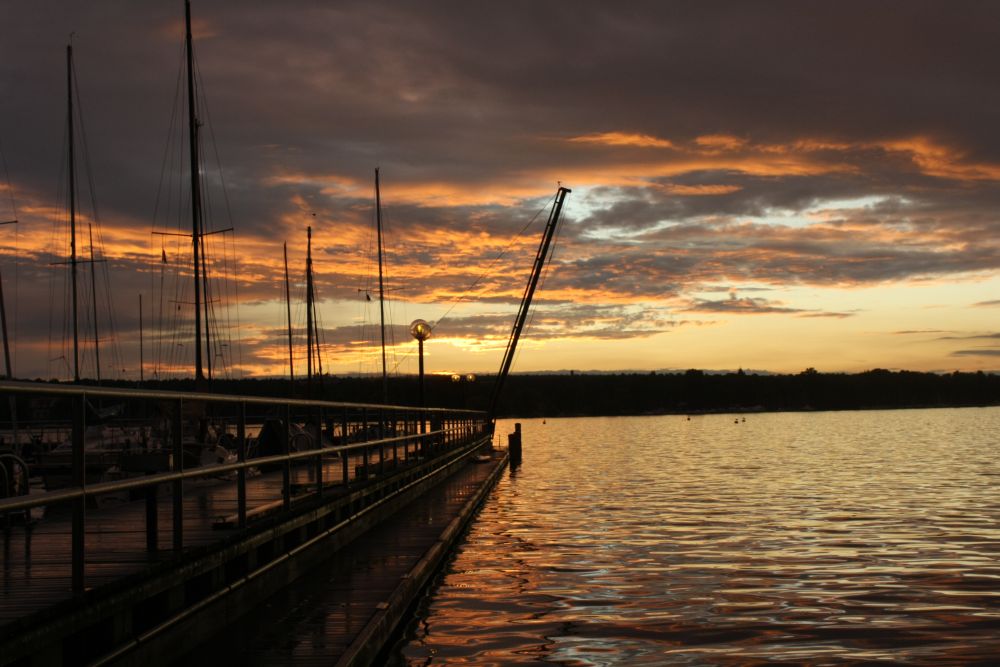 Wannsee Berlin - Sonneruntergang #3