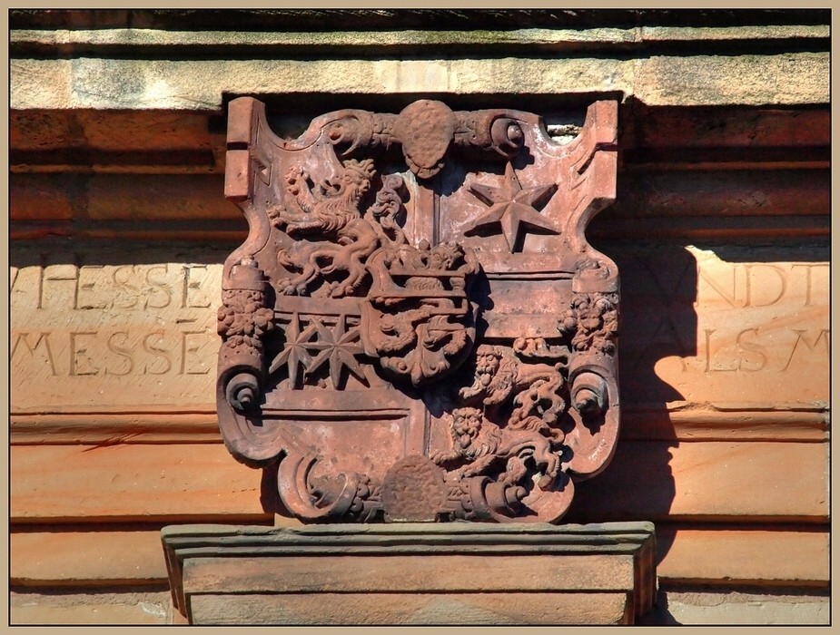 Wappen am Marburger Schloß