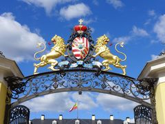 Wappen am Schloss in Neuwied