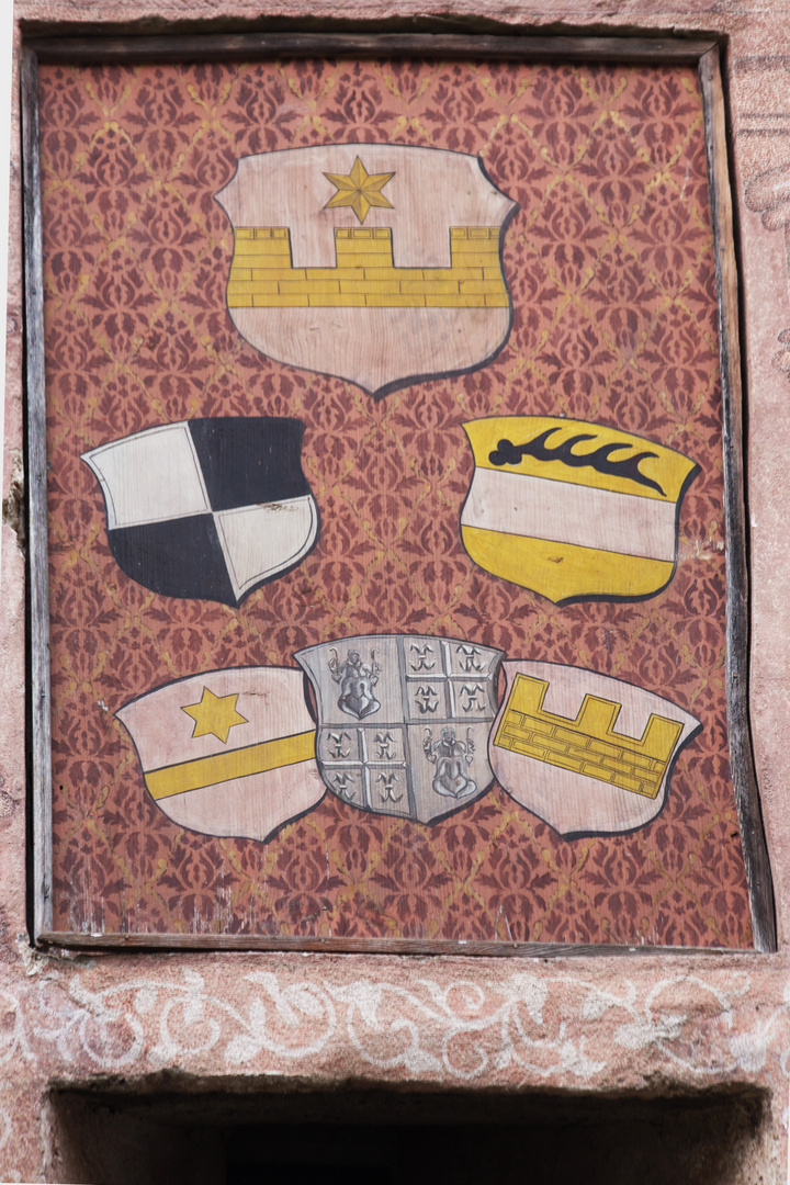 Wappen am Wasserschloss