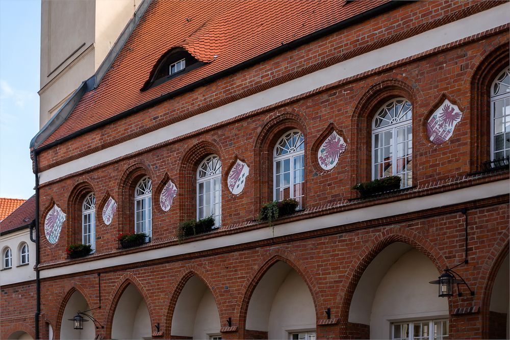 Wappengalerie am Rathaus Gardelegen