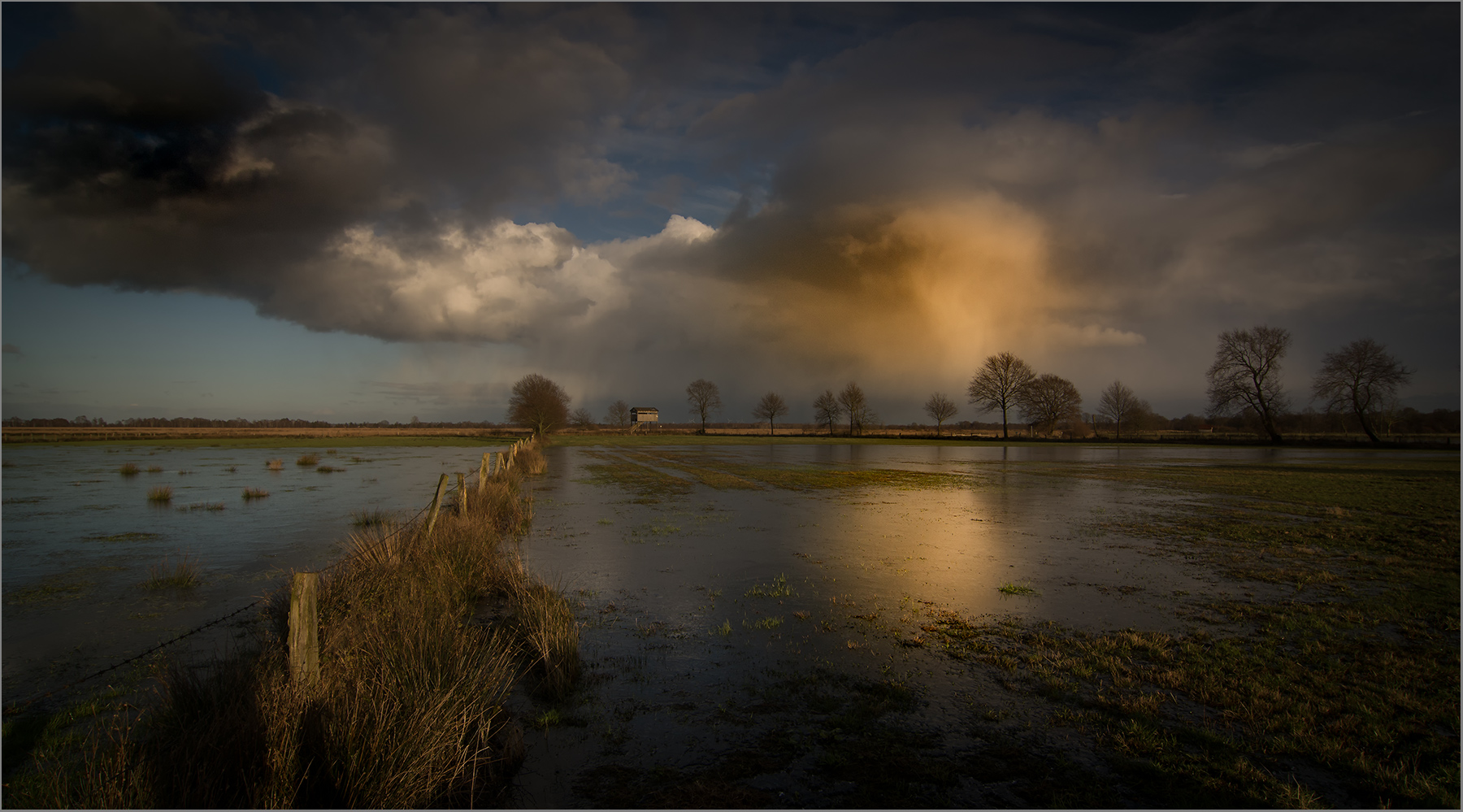 War das ein Wetter heute   . . .