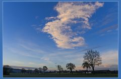 War eine Wolke...