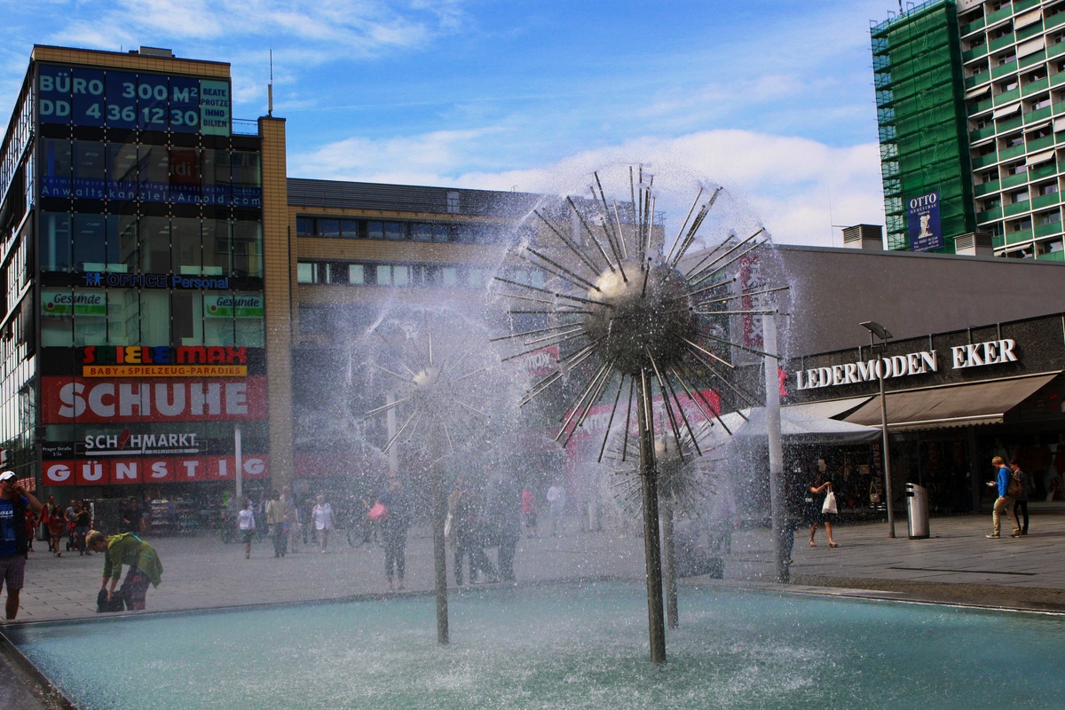 war ne schöne abkühlung bei den heißen wetter