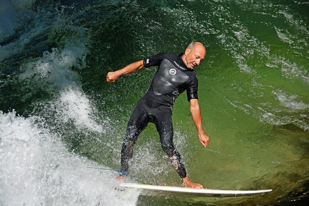 War nicht heute Eisbach-Tag?