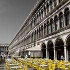 ... war nicht viel los auf Piazza San Marco