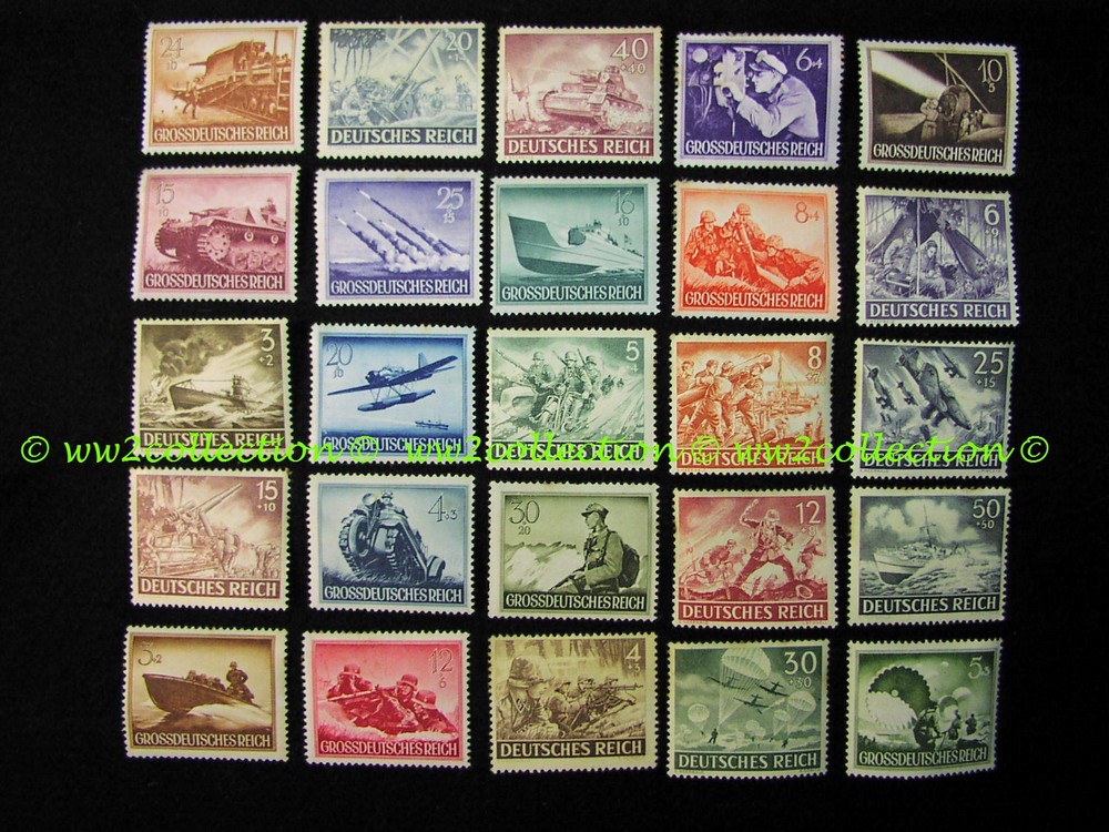 War on Postal Stamps