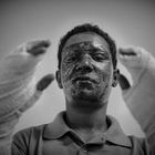 War victim, Hospital Benghasi