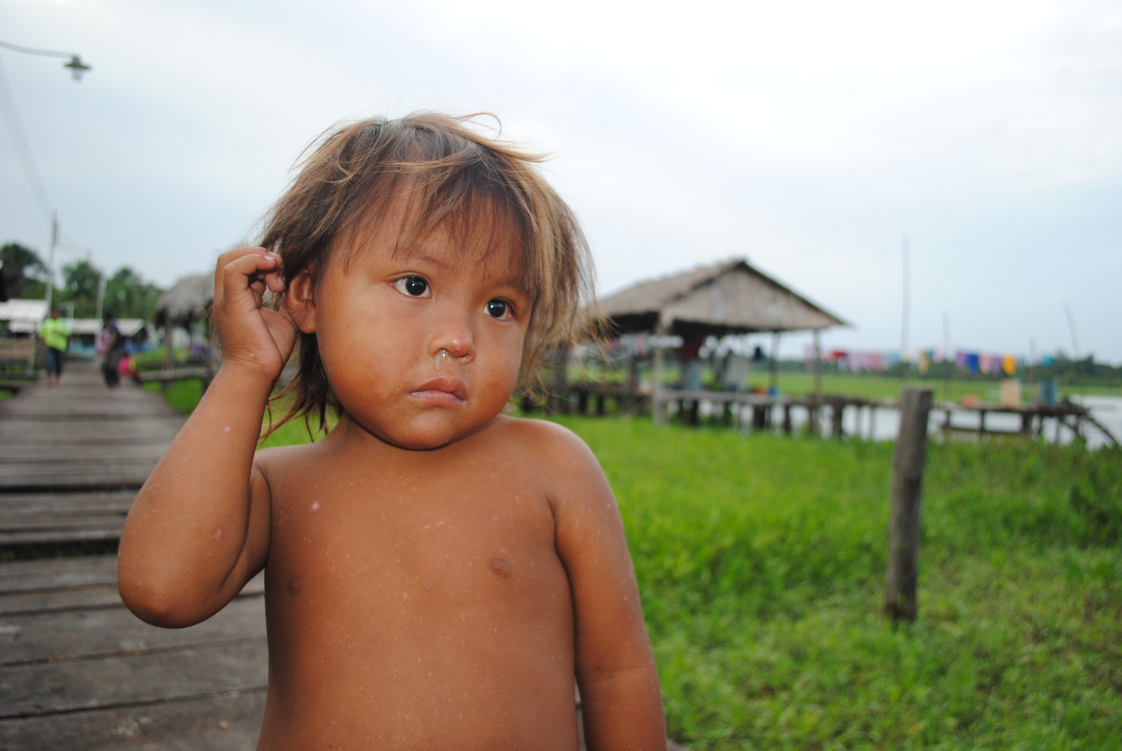 Warao niña indigena