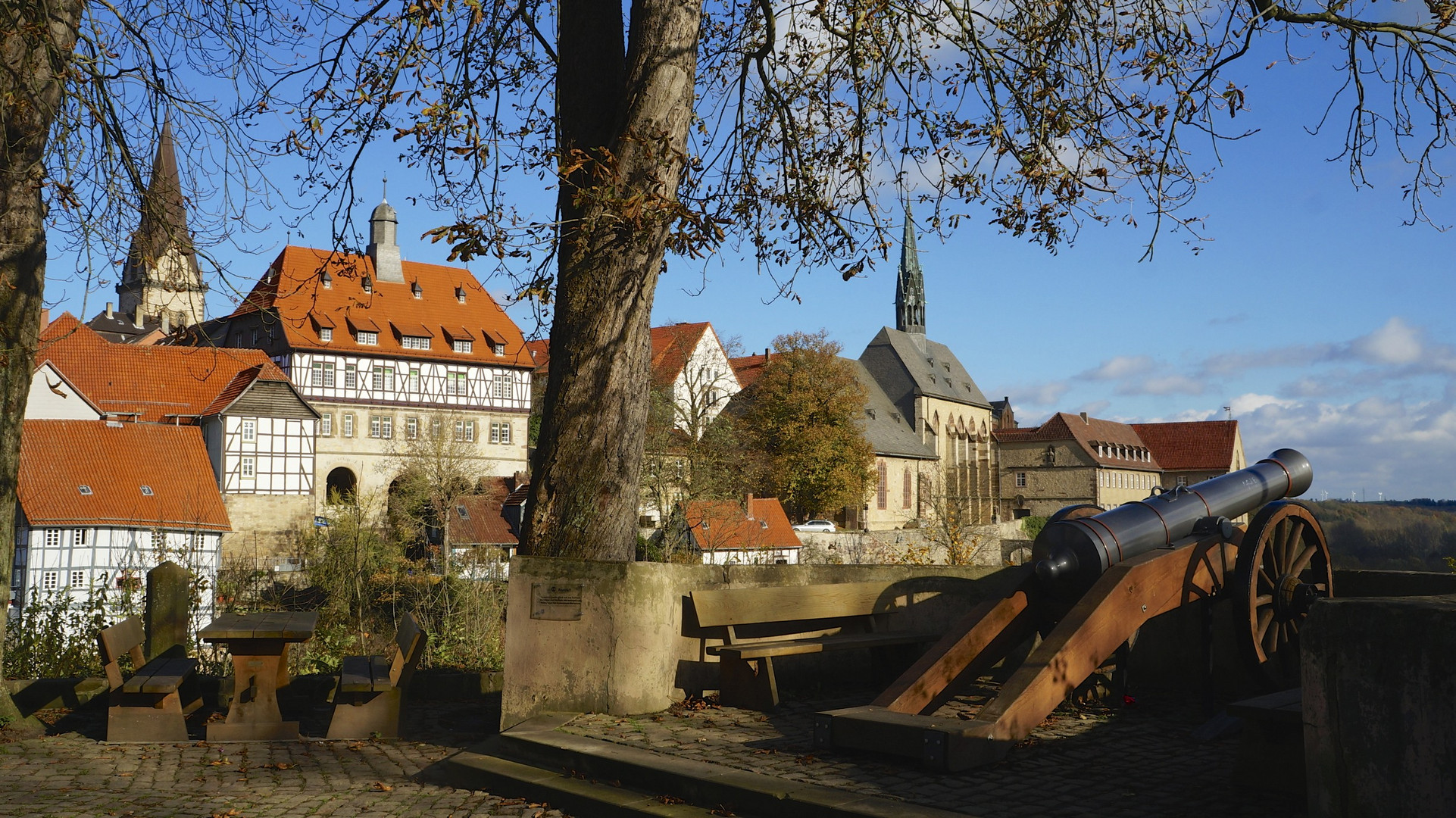 Warburg im Herbst