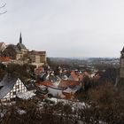 Warburg im Winter - ein Panorama aus 7 Hochkantaufnahmen