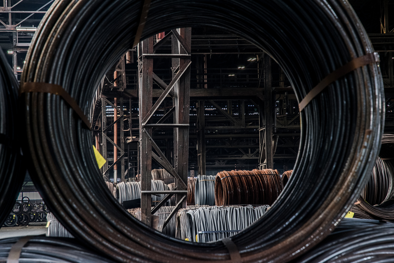 warehouse through pipe