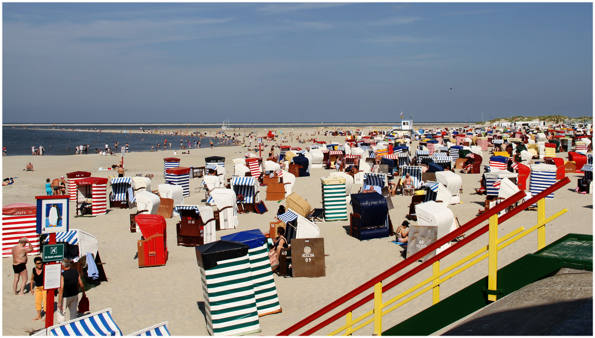 waren es noch 30 Grad ... ? Borkum am 6. September 2013