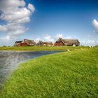 Warft auf Hallig Gröde