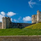 Warkworth Castle Northumberland UK-