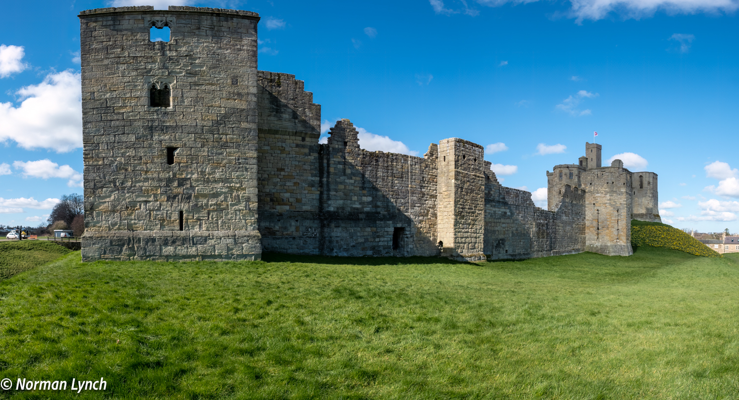 Warkworth Castle Northumberland UK-
