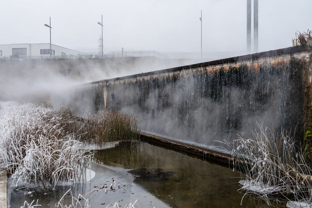 Warm und kalt in den Wassergärten Landsweiler-Reden