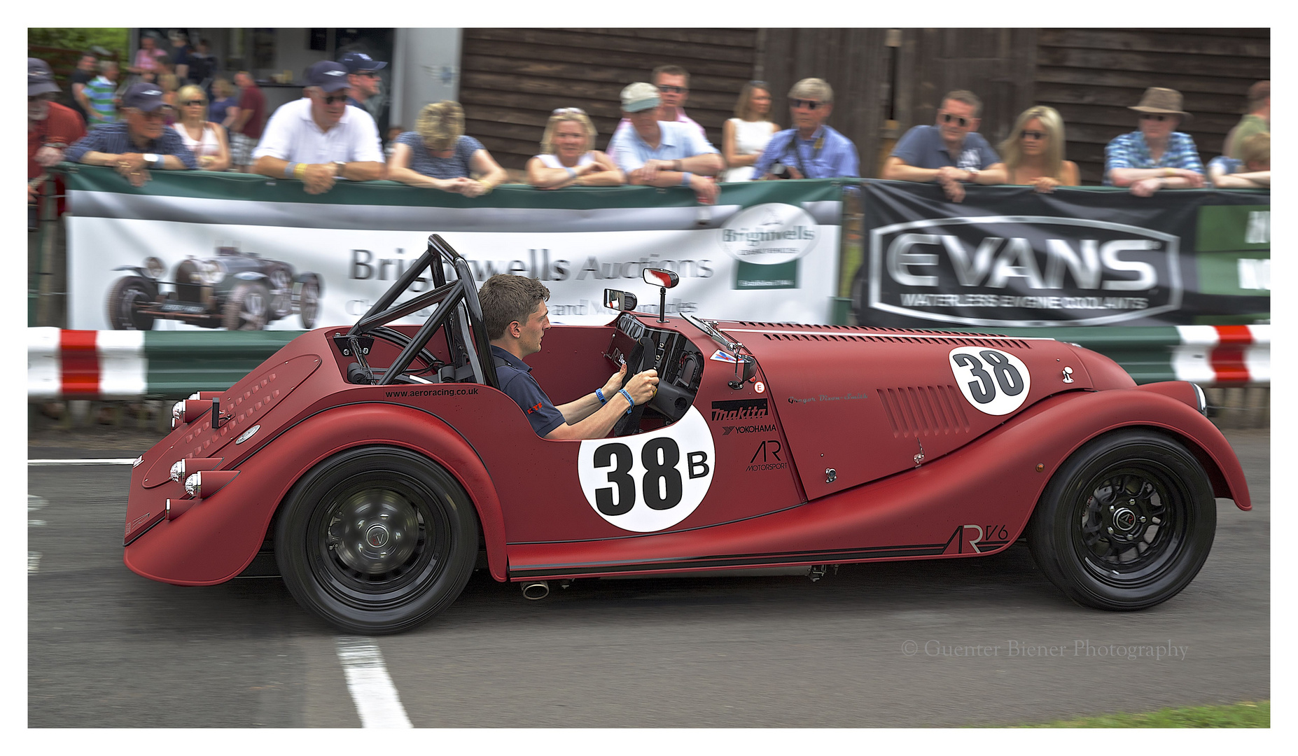 Warm up pre start Shelsley Walch hill climb.