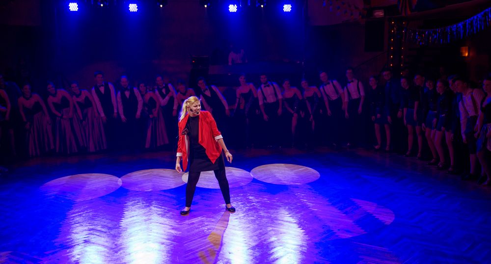 "Warm up" zur Talent Night der Tanzschule Streng in Fürth