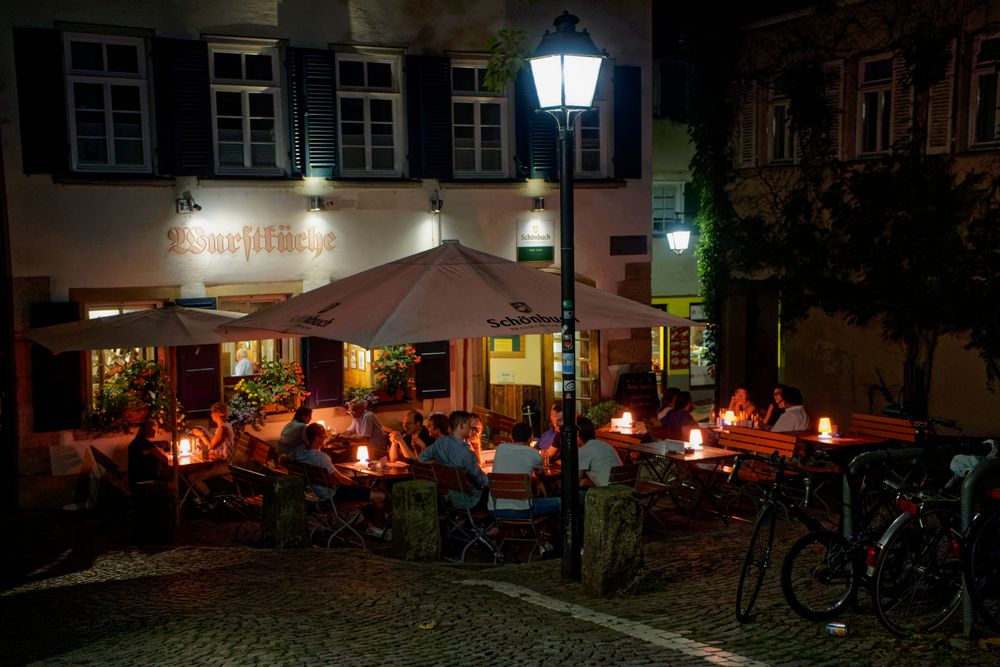 warme Sommernacht Foto & Bild