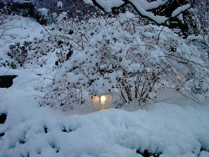 Warmes Licht in kalter Umgebung