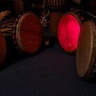 warmgespielte Djembe