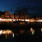 Warnemünde - Alter Strom am Abend