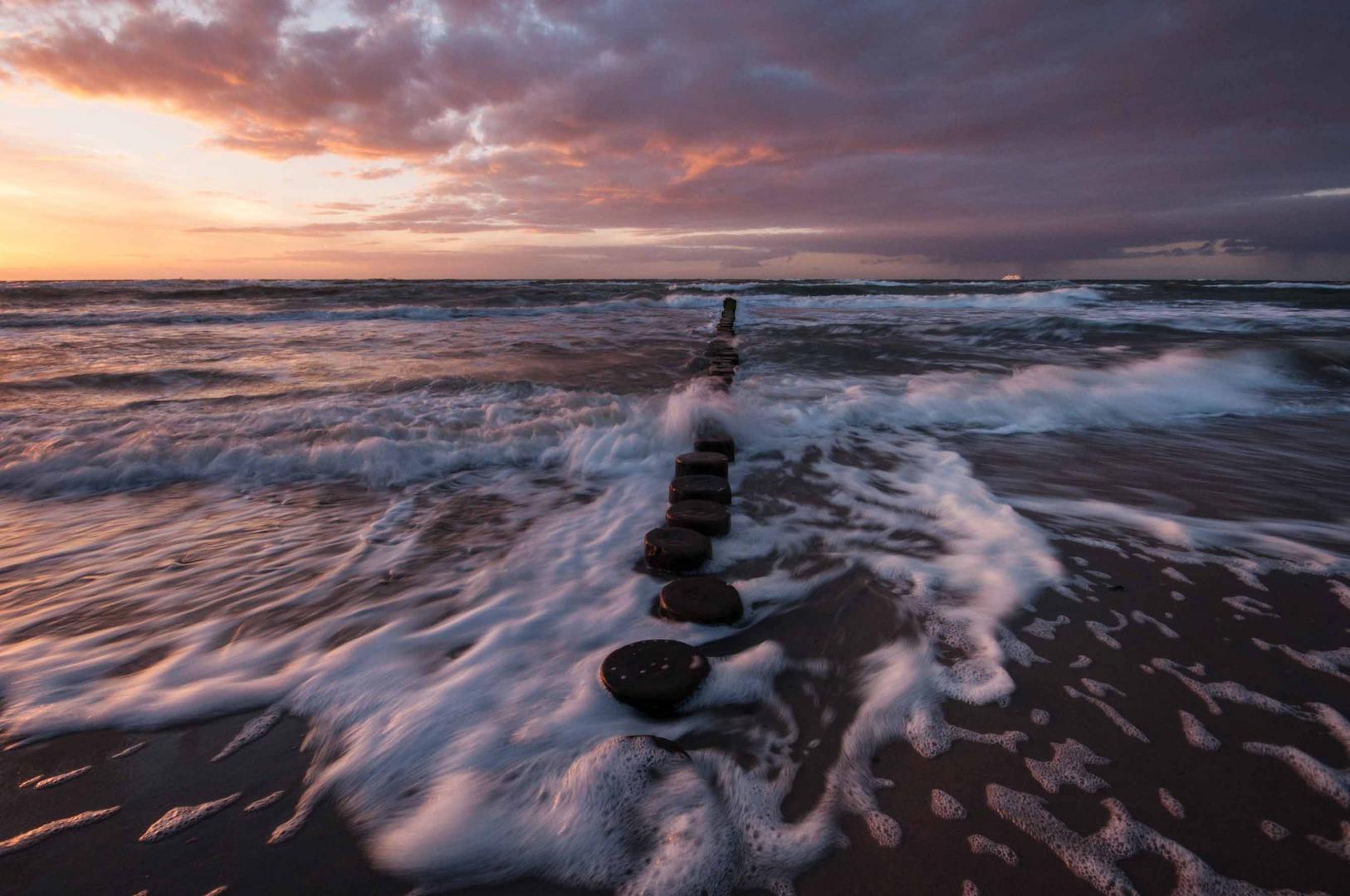 Warnemünde am Abend