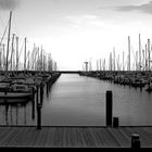 Warnemünde, am neuen Hafen