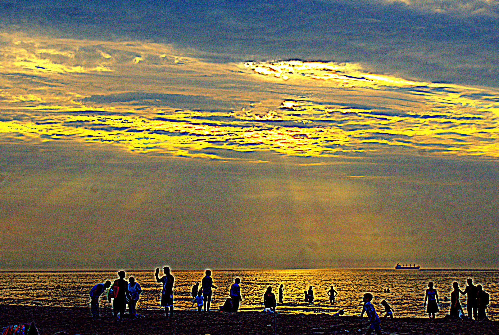 Warnemünde am Strand