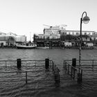 Warnemünde - Am Strom - "Land unter"!