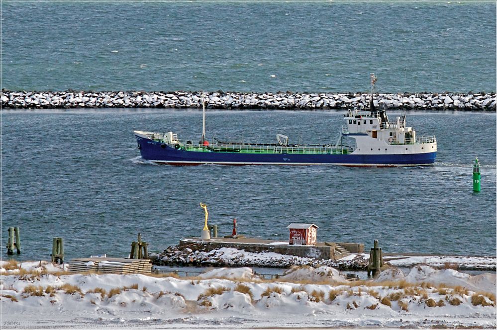 Warnemünde Ausfahrt